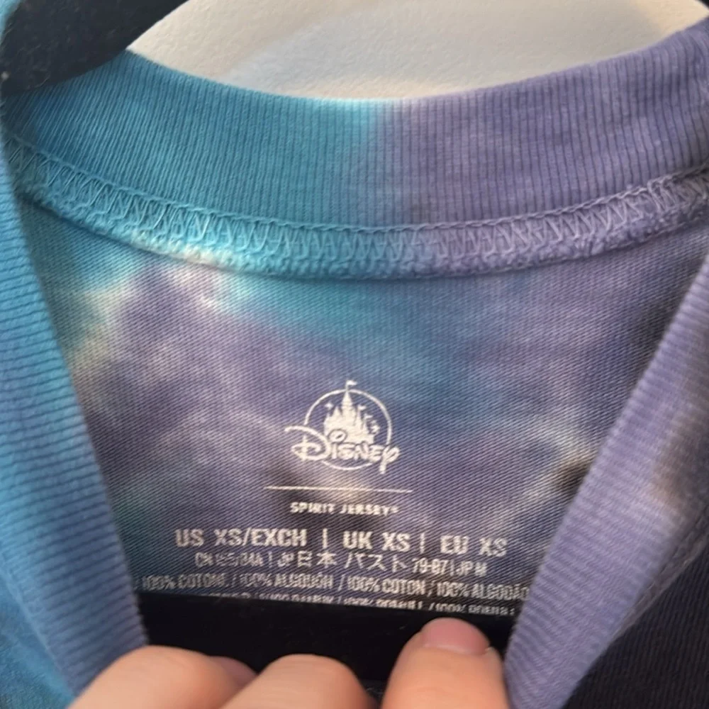 DISNEY PARKS HAUNTED MANSION SPIRIT TIE DIE JERSEY XS - Picture 6 of 7